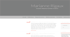 Desktop Screenshot of mariannerigaux.com